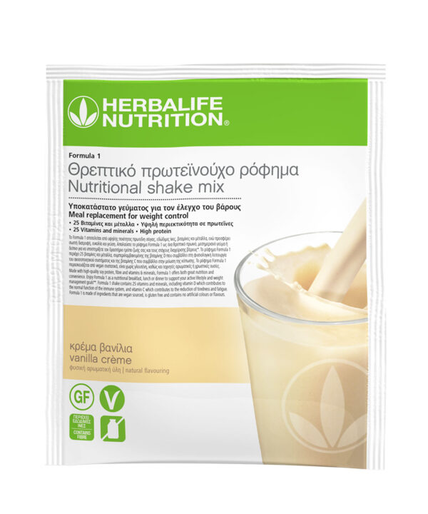 Formula 1 – Γεύση Vanilla Cream σε 7 Φακελάκια των 26g