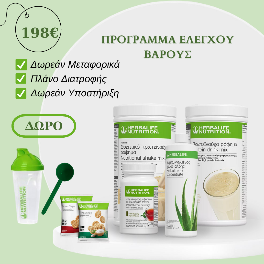 πρόγραμμα ελέγχου βάρους